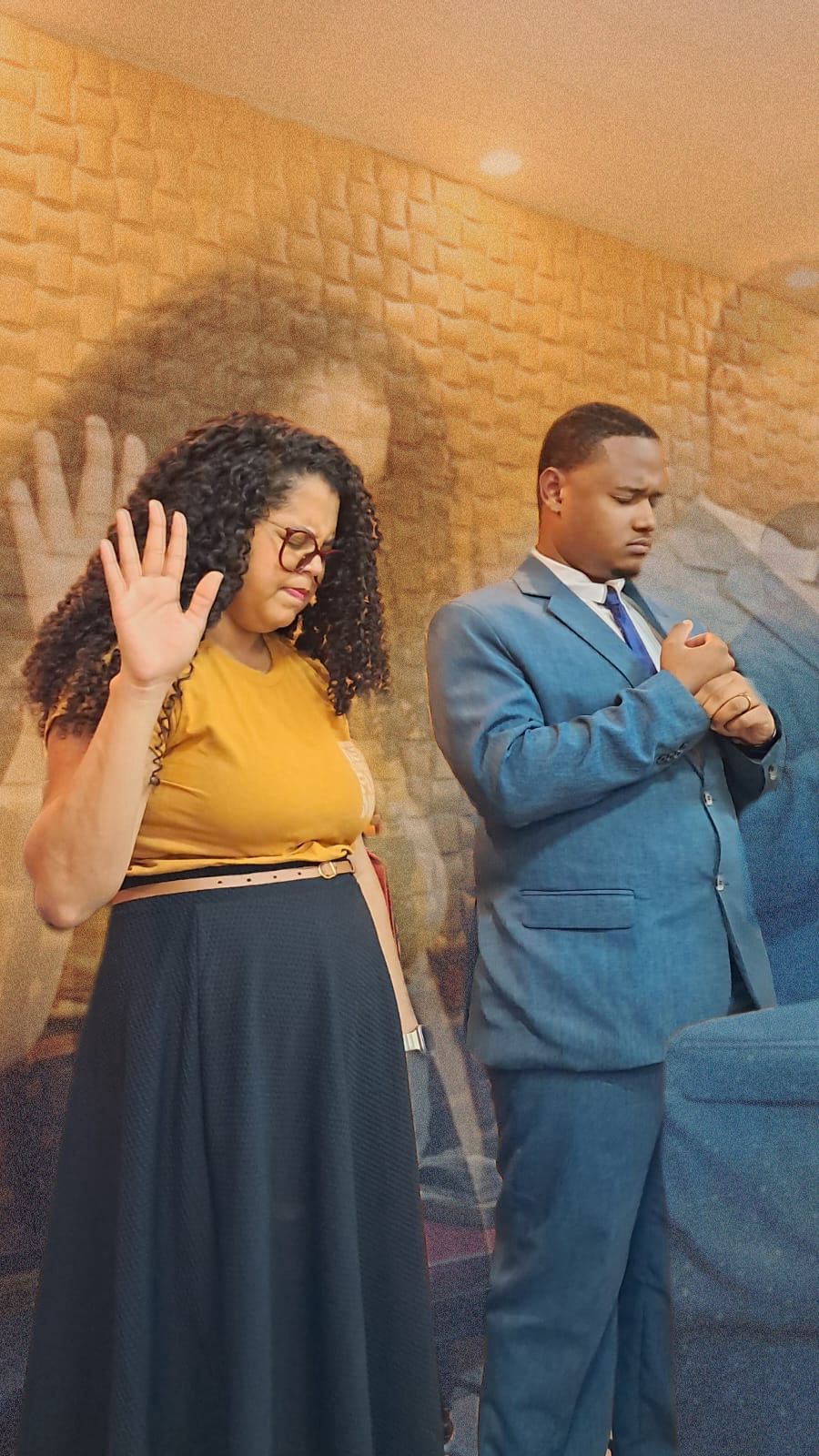 Momento de oração e intercessão